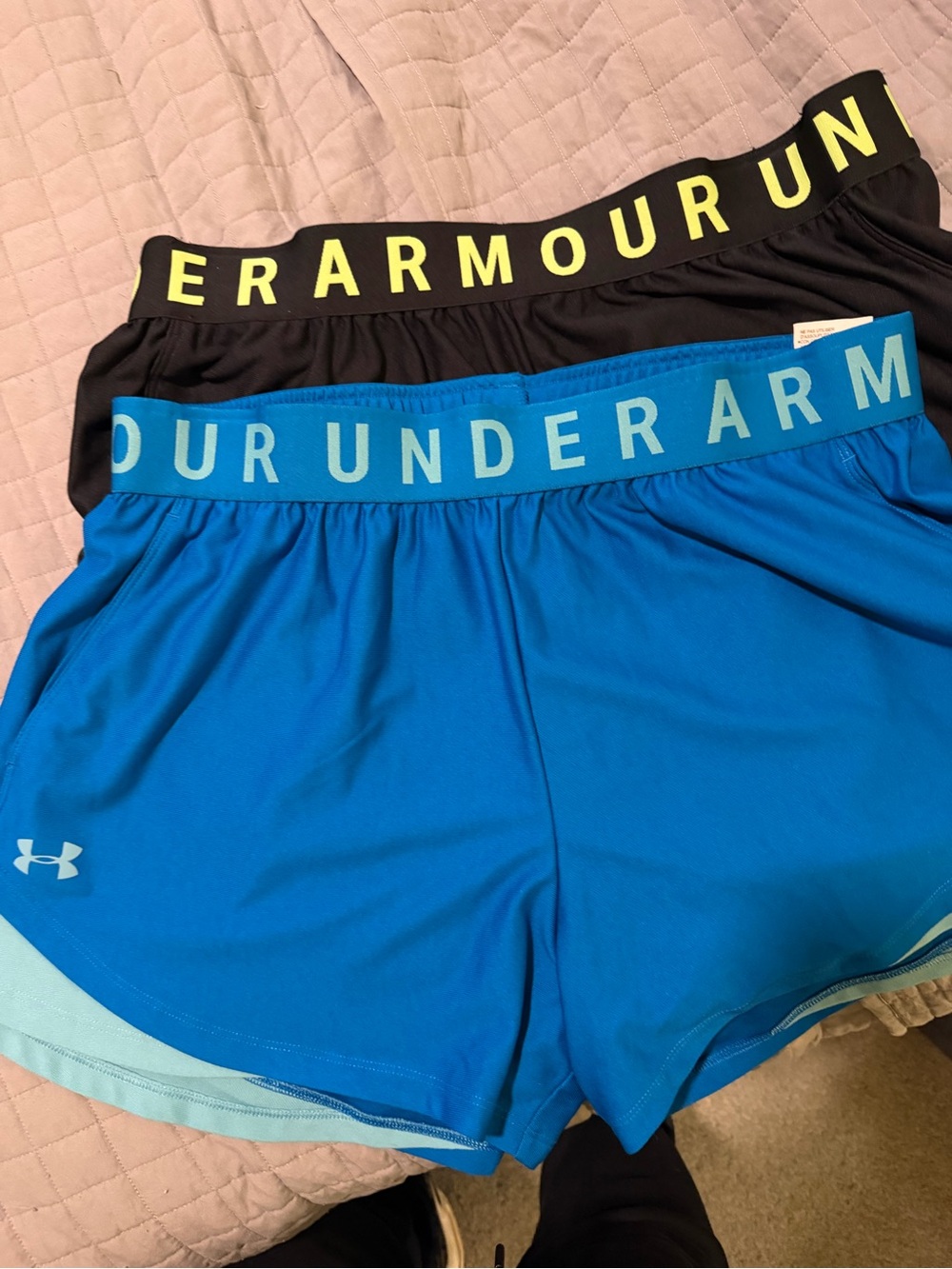 Under Armour Bright Blue HeatGear Athletic Shorts